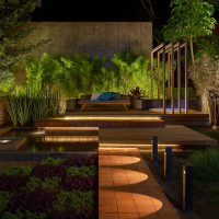 Capa Iluminação para jardim